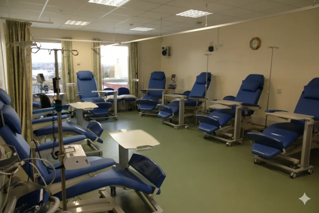 Hospitales del Distrito Vysotskaya – Proyecto de Sillas de Diálisis Médicas